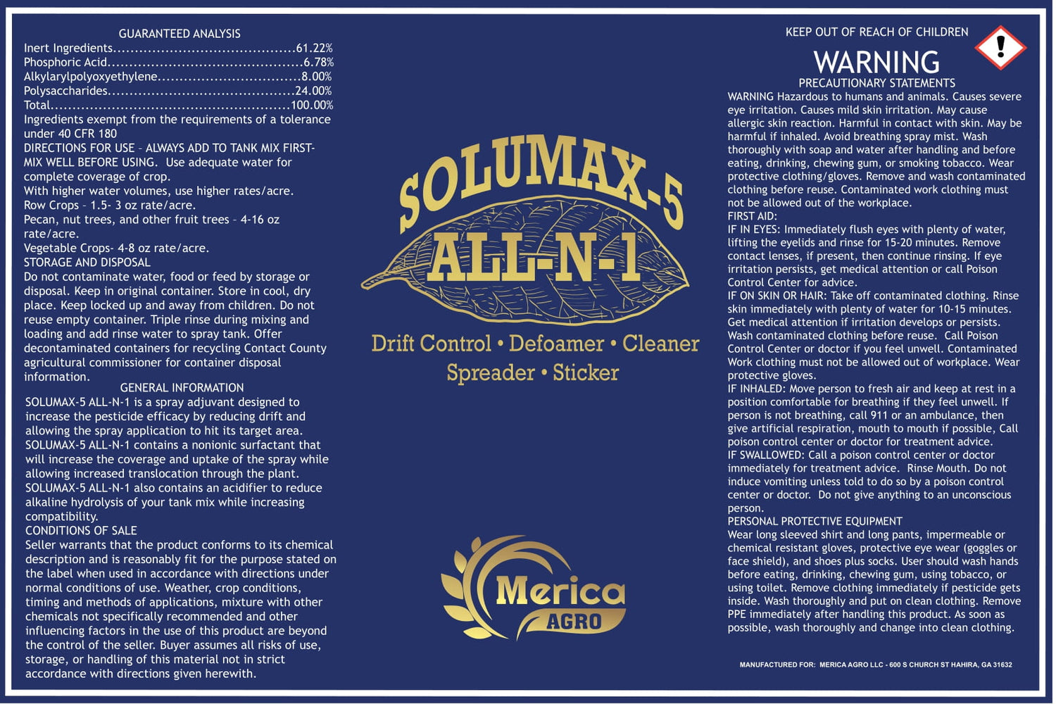 SOLUMAX-5 (4 GAL)
